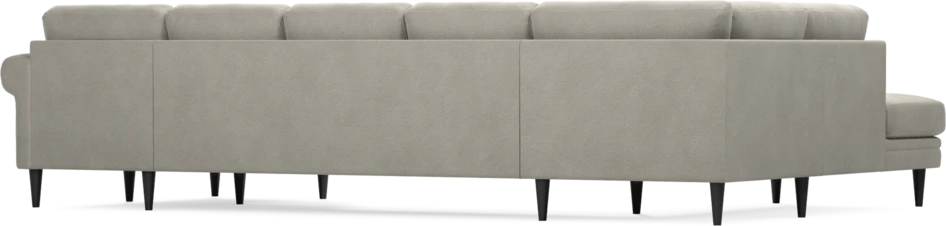 Eden - 3-sits soffa med divan vänster och schäslong höger - Grå