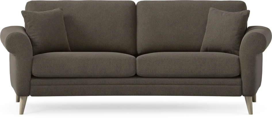 Eden - 2,5-sits soffa svängd - Brun