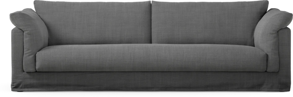Cherrie Klädsel - Klädsel till 4-sits soffa, hel dyna - Grå