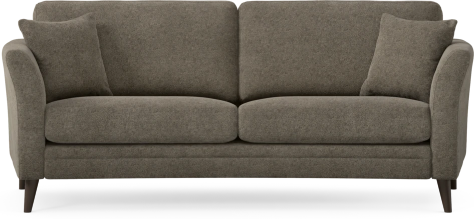 Eden - 2,5-sits soffa svängd - Brun