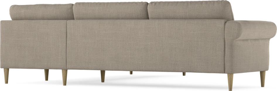 Bridge - Hörnsoffa, 3+3-sits - Beige