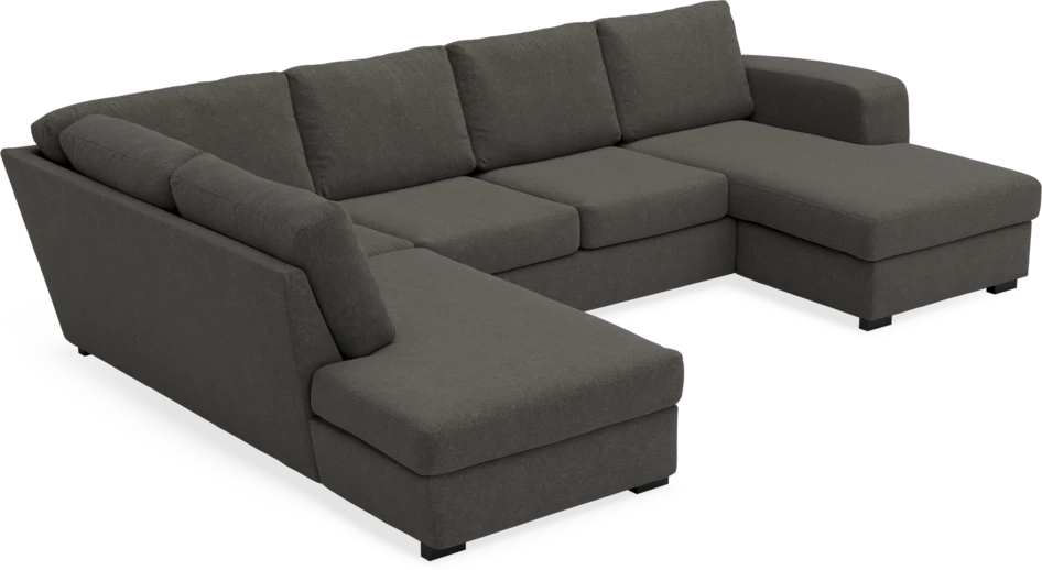 Friday - 3-sits soffa med divan vänster och schäslong höger - Grå