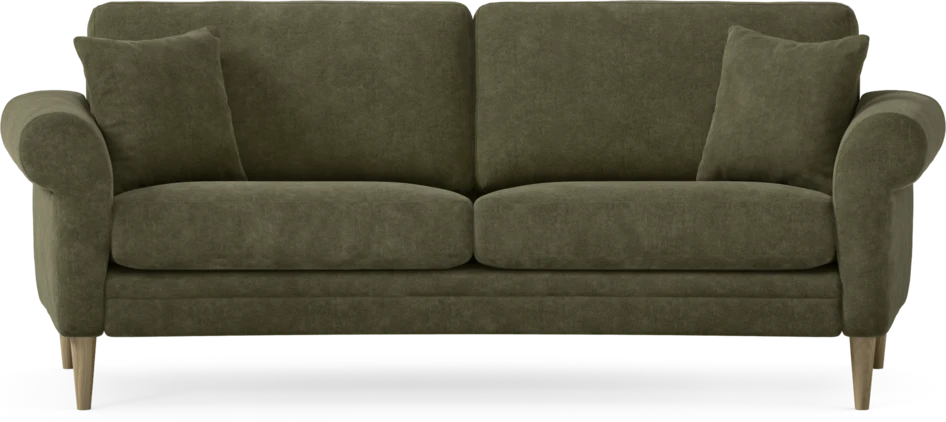 Eden - 2,5-sits soffa svängd - Grön