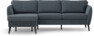 County - 3-sits soffa med flyttbar schäslong - Blå