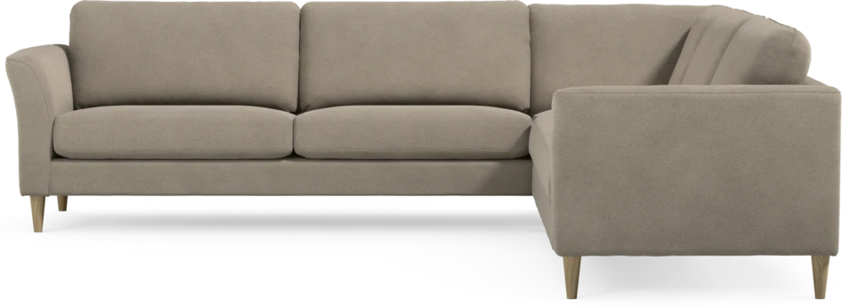 Bridge - Hörnsoffa, 3+3-sits - Beige