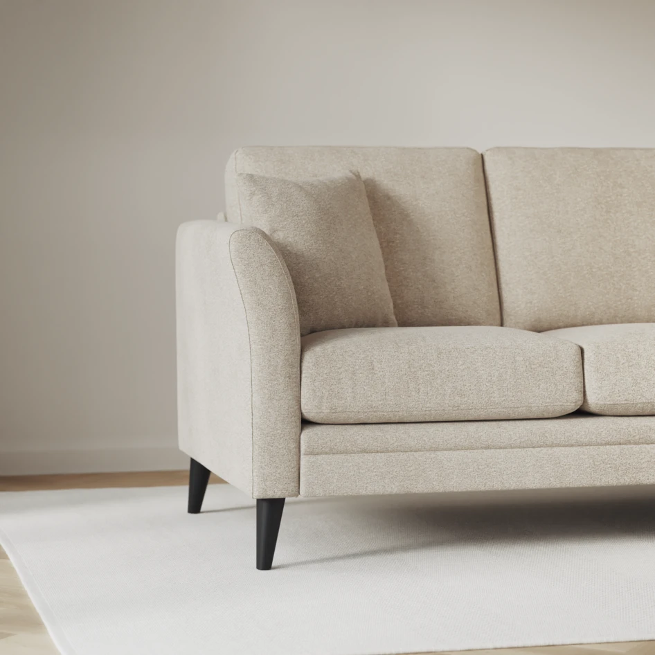 Eden - 3-sits soffa - Beige