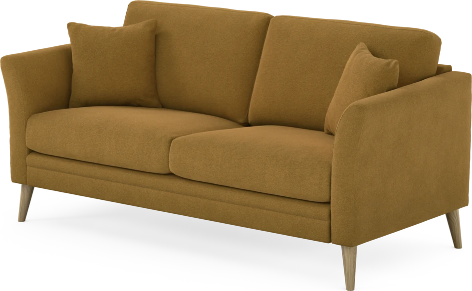 Eden - 2,5-sits soffa - Gul