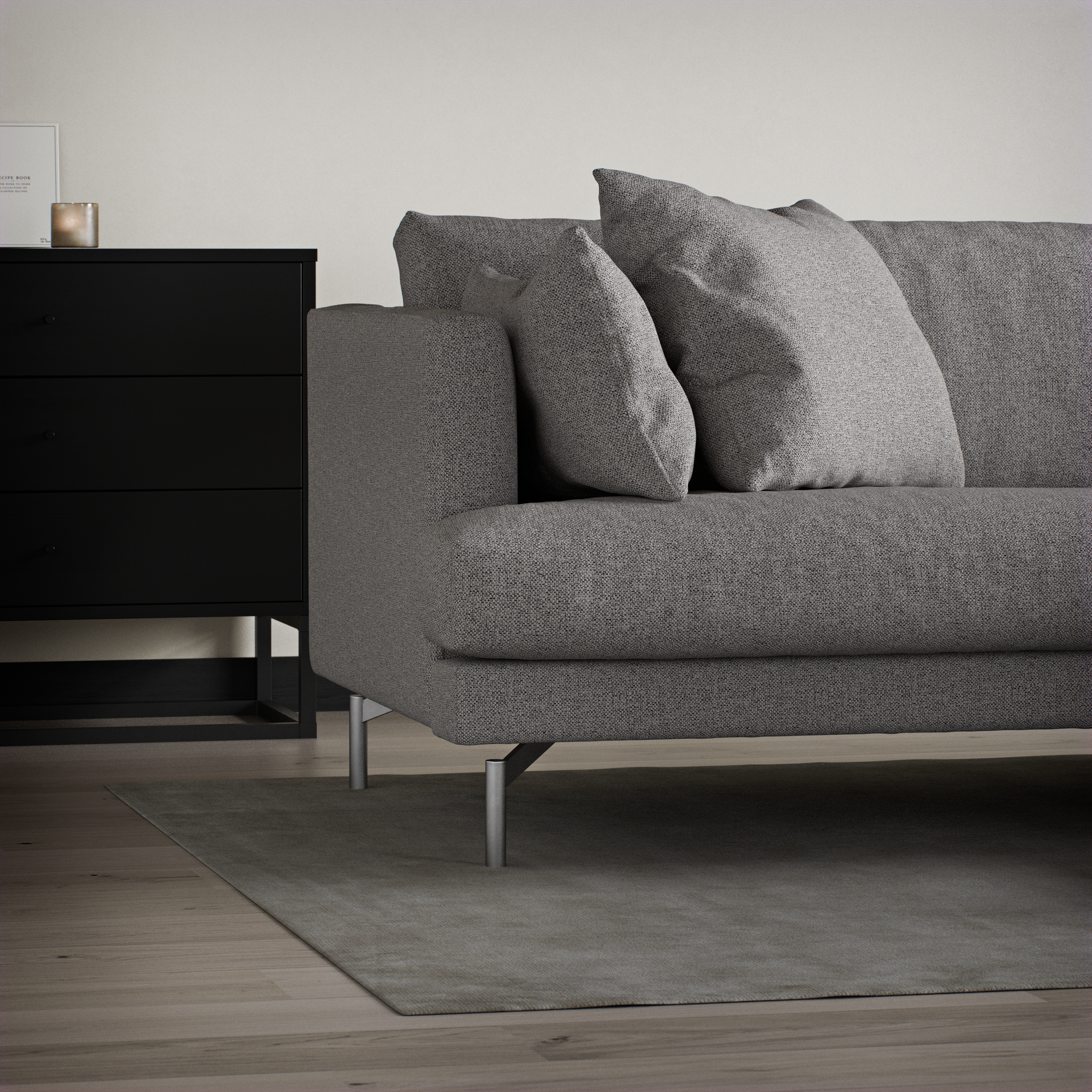 Harper - 4-sits med schäslong XL höger - inspiration