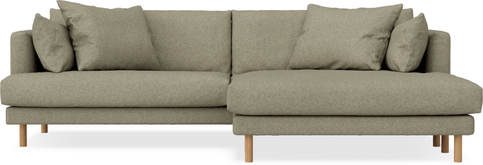 Harper - 4-sits med schäslong XL höger - Beige
