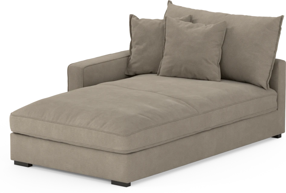 Rossi - Schäslong vänster - Beige