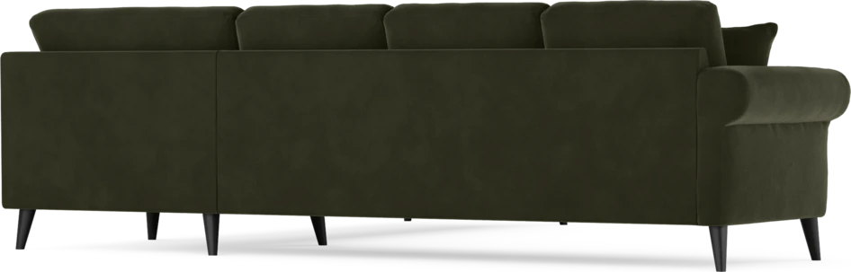 Eden - Hörnsoffa, 3+3-sits - Grön