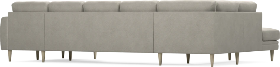 Eden - 3-sits soffa med divan vänster och schäslong höger - Grå