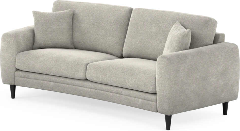 Eden - 2,5-sits soffa svängd - Grå
