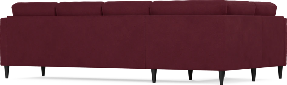 Eden - Hörnsoffa, 1+3-sits - Röd