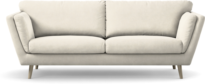Madison Lux - 3-sits soffa - Vit