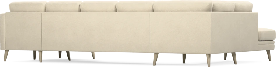 Eden - 3-sits soffa med divan vänster och schäslong höger - Beige