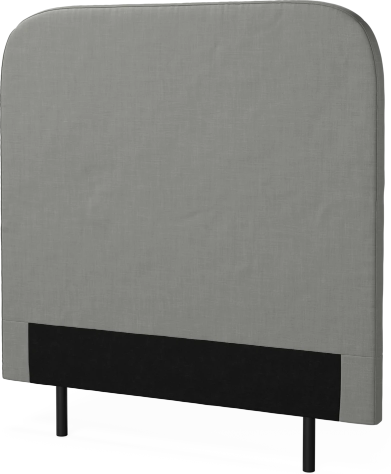 New York slät - Sänggavel, 90-210 cm - Grå