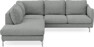 Madison - 2-sits soffa med divan vänster - Grå