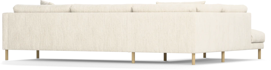 Harper - 3-sits soffa med divan vänster - Vit