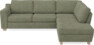 Friday - 2,5-sits soffa med divan höger - Vit