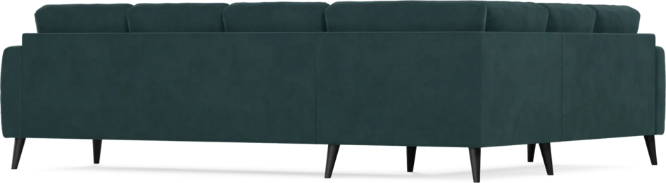 Eden - Hörnsoffa, 2+3-sits - Blå