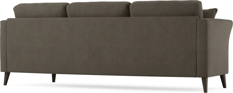 Eden - 3-sits soffa svängd - Brun