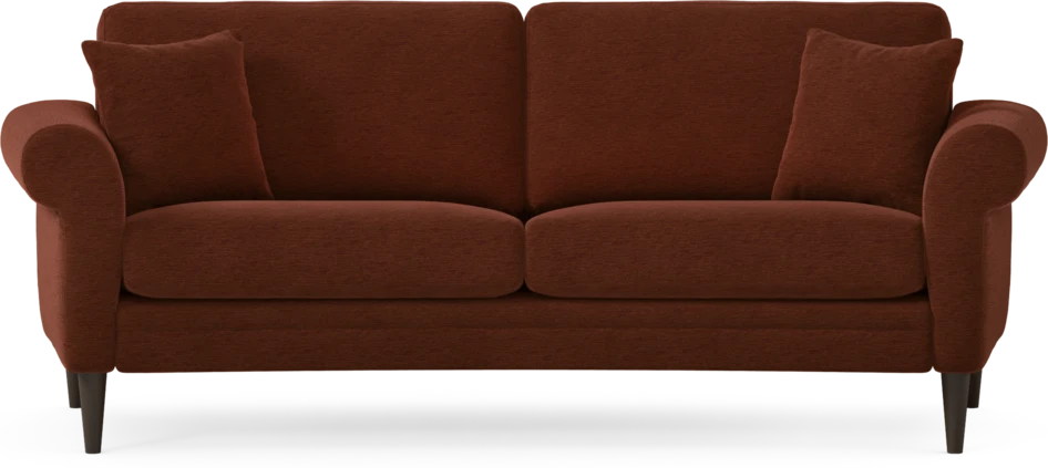 Eden - 2,5-sits soffa svängd - Orange