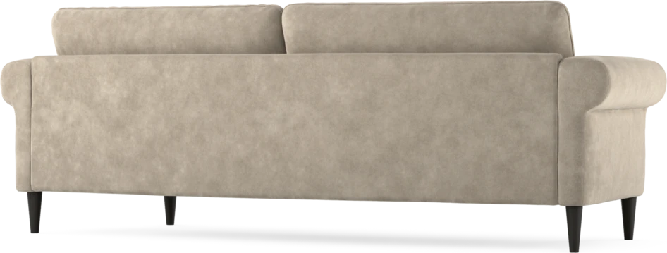 Bridge - 3-sits soffa svängd - Beige