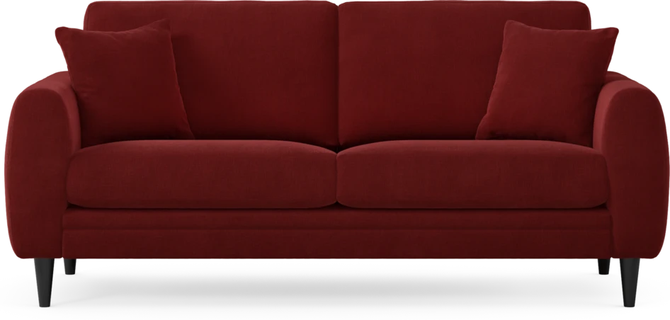 Eden - 2,5-sits soffa - Röd