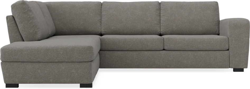 Friday - 2,5-sits soffa med divan vänster - Grå