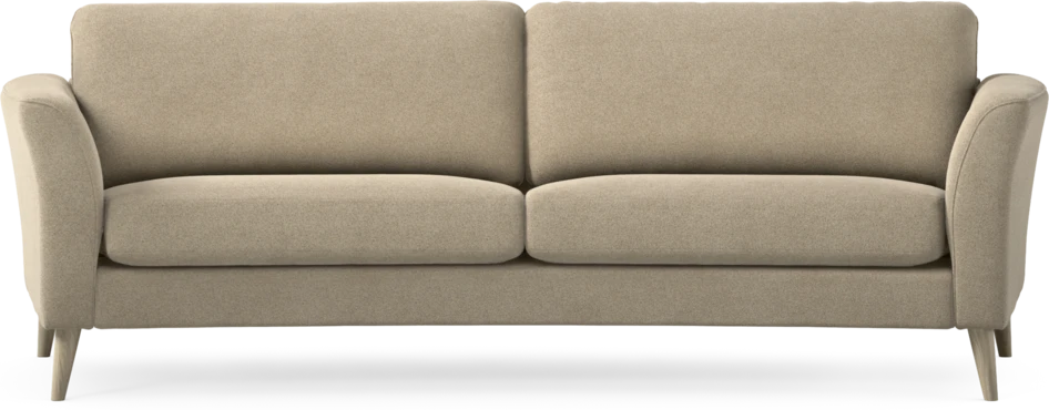 Bridge - 3-sits soffa svängd - Beige