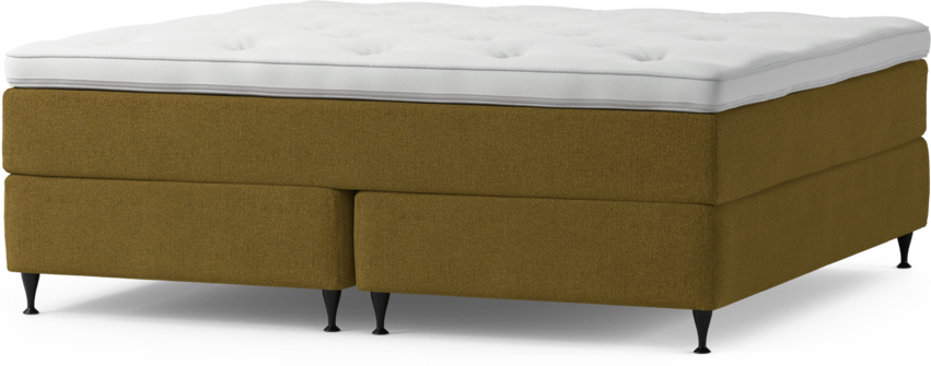 Delux Dream - Kontinentalsäng, dubbelsäng med bäddmadrass och sängben