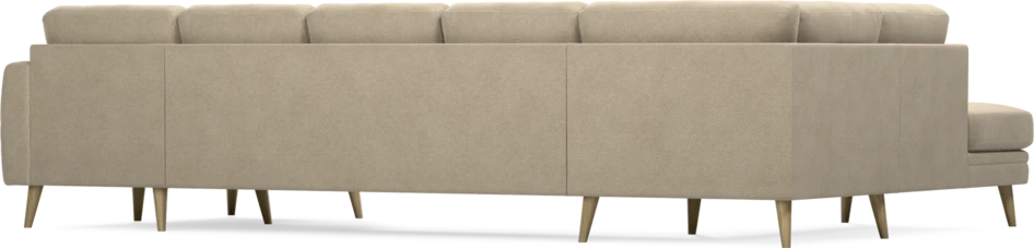 Eden - 3-sits soffa med divan vänster och schäslong höger - Beige