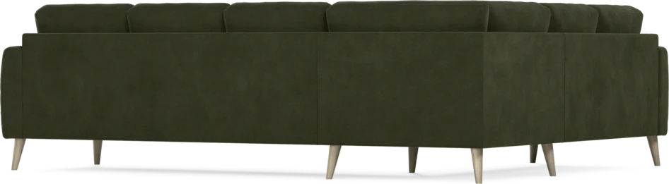 Eden - Hörnsoffa, 2+3-sits - Grön