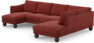 Madison Lux - 2-sits soffa med schäslong vänster och divan höger - Rosa