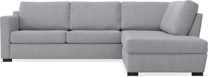 Friday - 2,5-sits soffa med divan höger - Grå