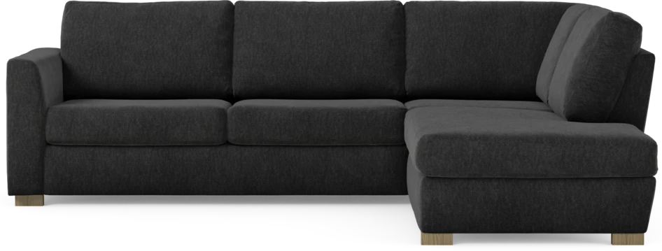 Friday - 2,5-sits soffa med divan höger - Blå