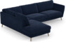 Madison - 3-sits soffa med divan vänster - Blå