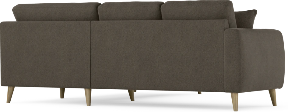 Eden - Hörnsoffa, 2+2-sits - Brun