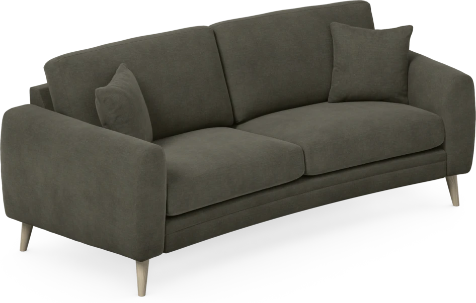 Eden - 2,5-sits soffa svängd - Grå