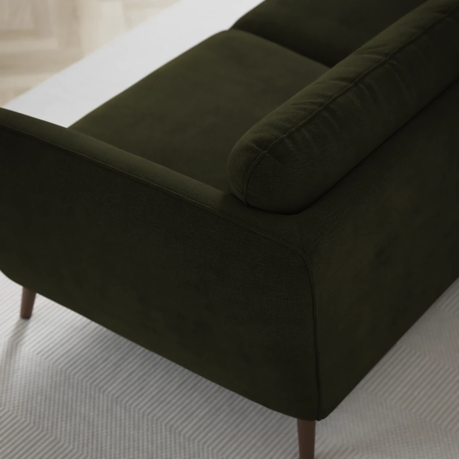 Madison Lux - Hörnsoffa 2+3-sits, hörn 1 - Grön