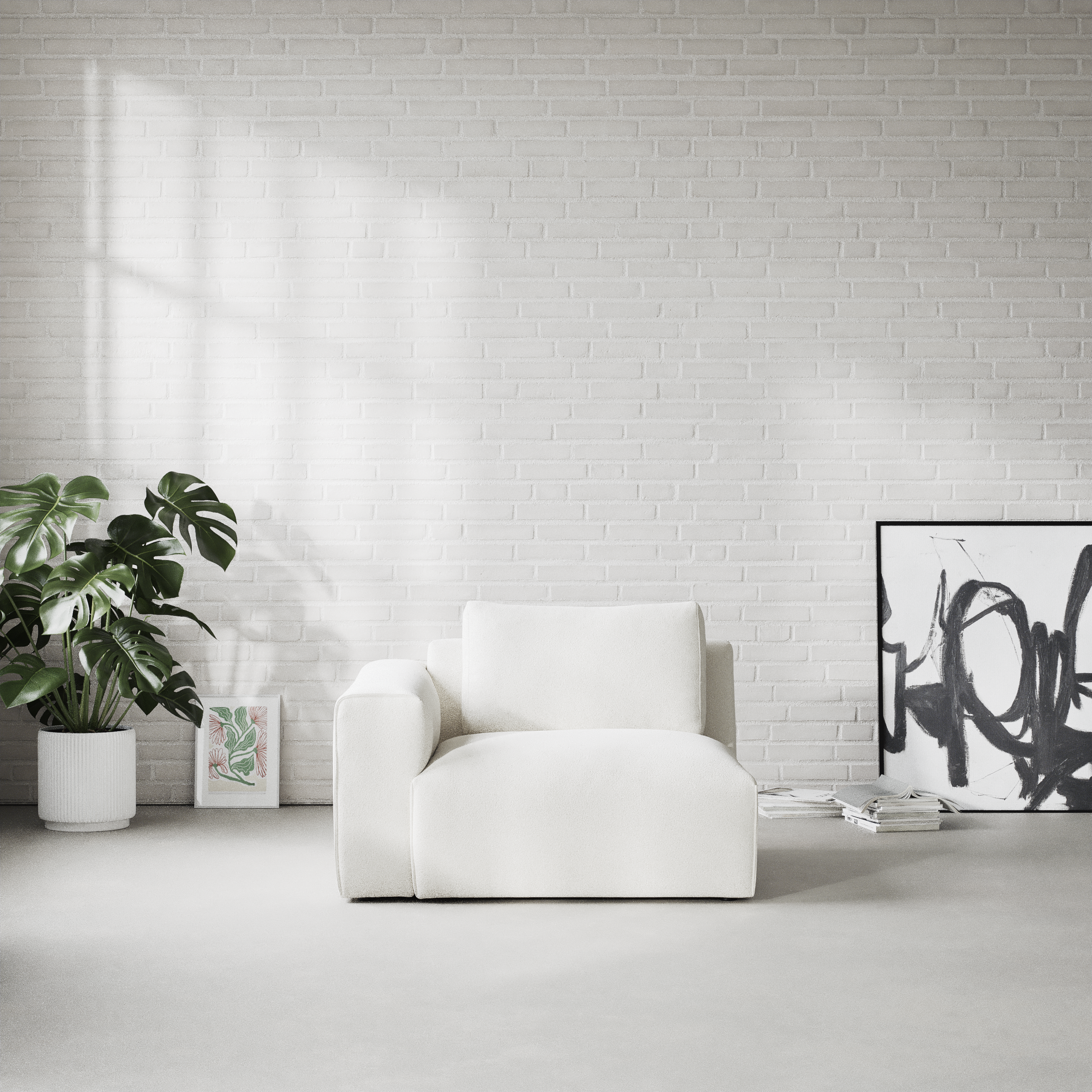 Free - 1,5-sits med armstöd vänster - inspiration
