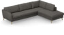 County - 2,5-sits soffa med divan höger - Brun