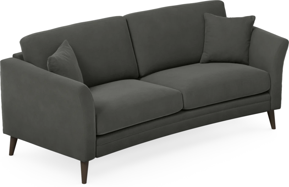 Eden - 2,5-sits soffa svängd - Grå