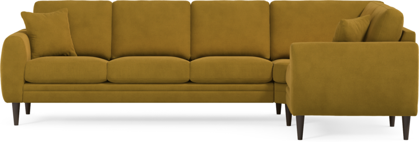 Eden - Hörnsoffa, 3+1-sits - Gul