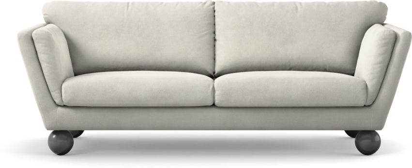 Madison Lux - 3-sits soffa - Vit
