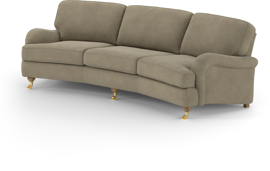 Oxford - 3-sits soffa svängd - Beige