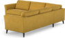 Bridge - Hörnsoffa, 3+3-sits - Gul