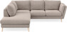 Madison - 2-sits soffa med divan vänster - Beige