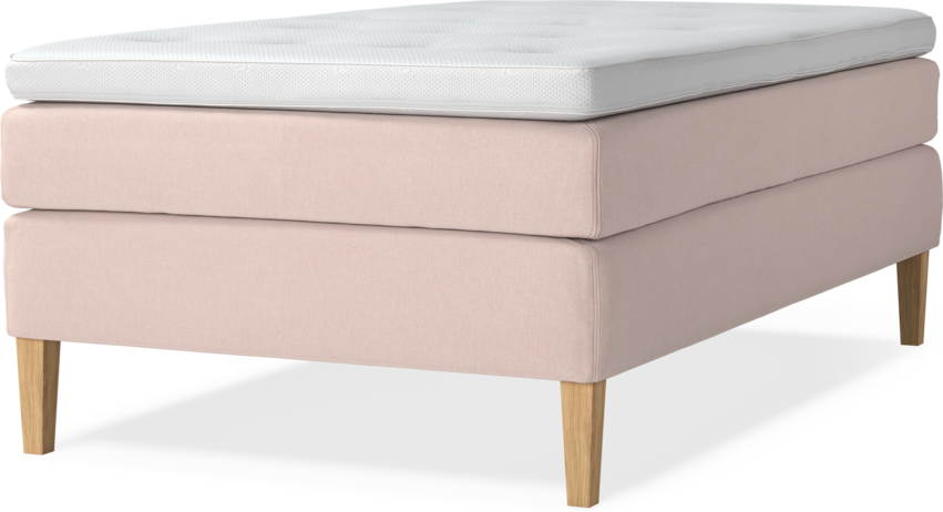 Delux Sense - Kontinentalsäng, enkelsäng 120 cm med bäddmadrass